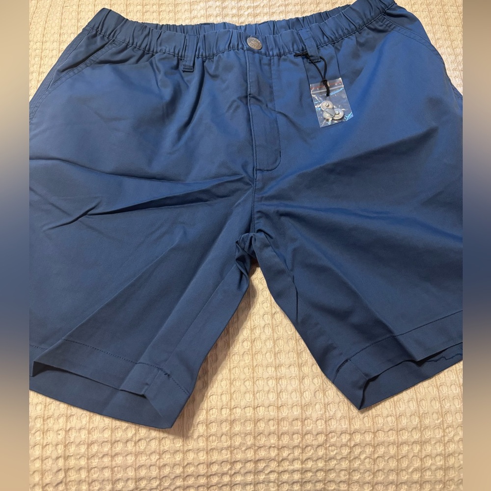 Chubbies Men's Navy Athletic Golf Shorts NBW large